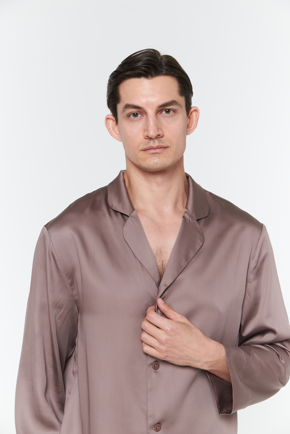 Пижамный костюм из тенселя мужской