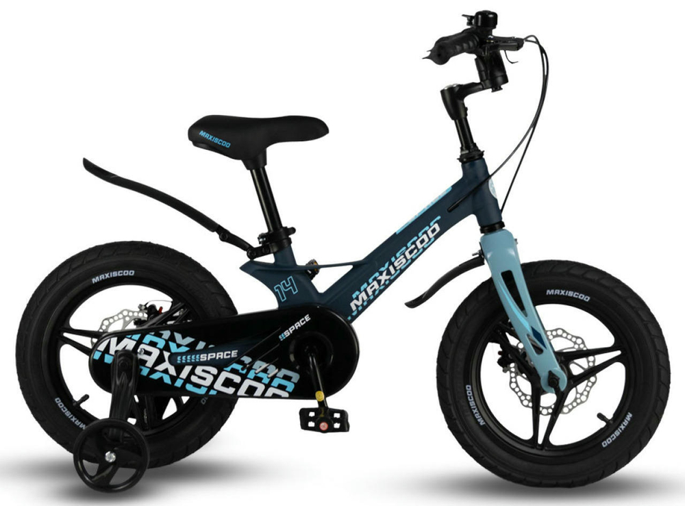 Детский велосипед Maxiscoo Space Deluxe Plus 14" (2024)