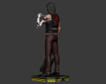 Джонни Сильверхенд Киберпанк 2077 Фигурка Johnny Silverhand Cyberpunk 2077