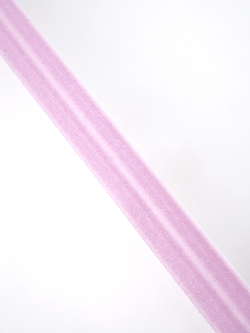 Бейка эластичная светло-сиреневая ширина 15 мм