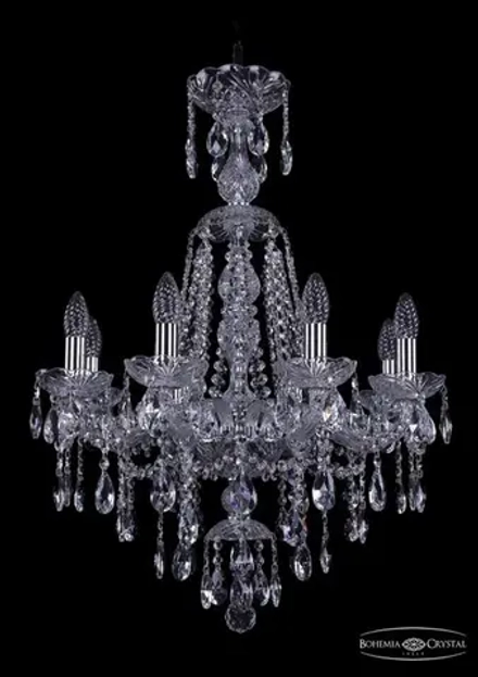 Подвесная люстра Bohemia Ivele 1415/8/200/XL-76/Ni