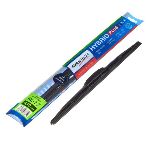 Щетка стеклоочистителя гибридная на левый руль Avantech Hybrid 430мм ( 17'' ) HL17
