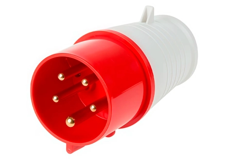 Вилка переносная 5 контактов 3Р+РЕ+N 32А 380В IP44 REXANT