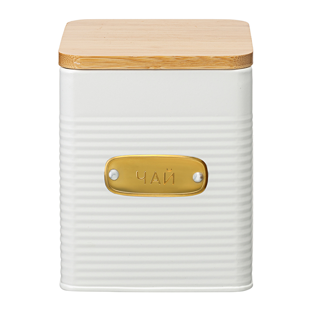 Банка для хранения чая irmel, 1,7 л, молочная