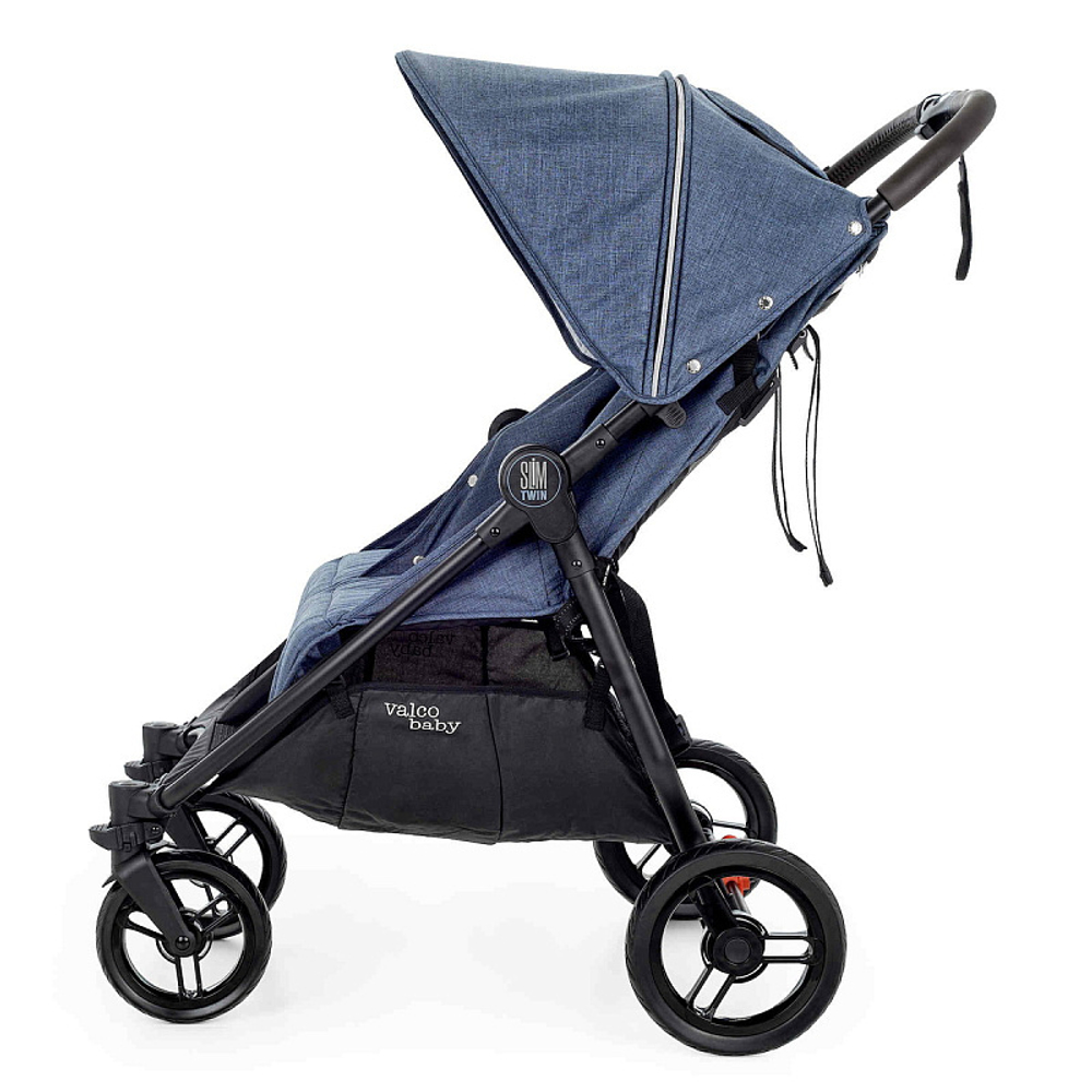 Прогулочная коляска для двойни Valco baby Slim Twin Tailormade Denim