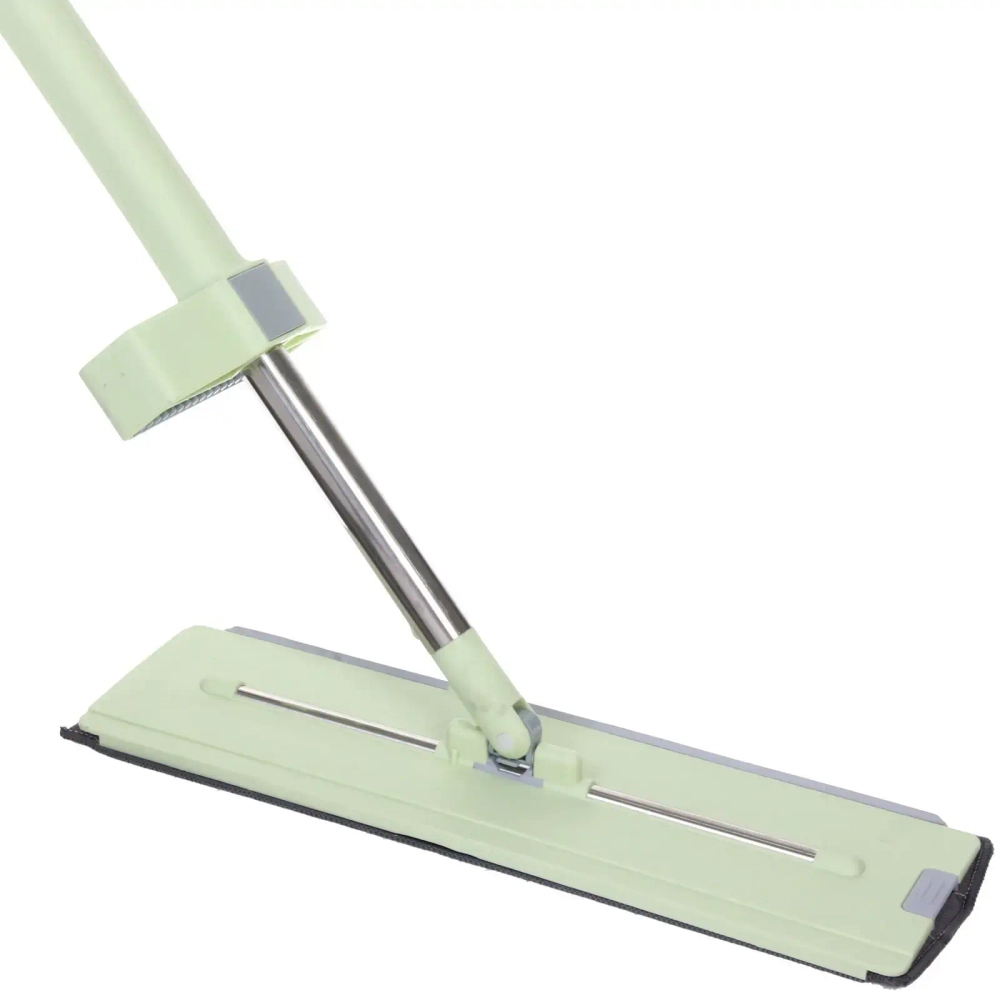 Швабра Green с двумя насадками из микрофибры отжимная 42*12*120