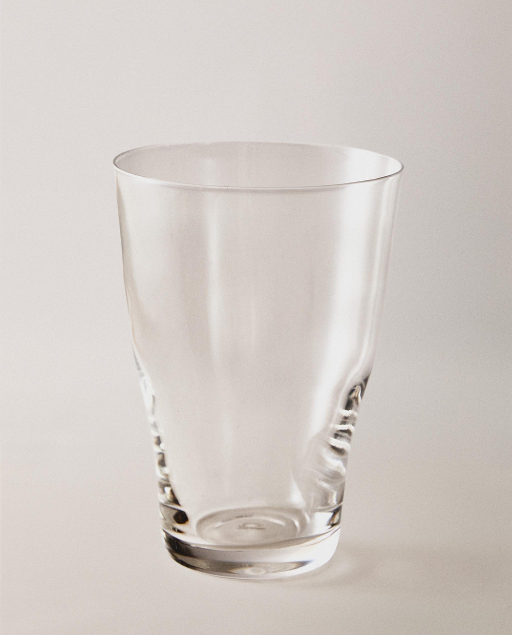 Zara Home стакан из стекла, цвет прозрачный, 12.9 см