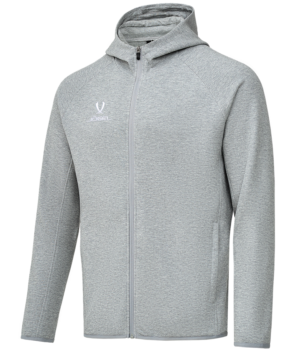 Олимпийка с капюшоном ESSENTIAL Athlete Jacket, серый меланж