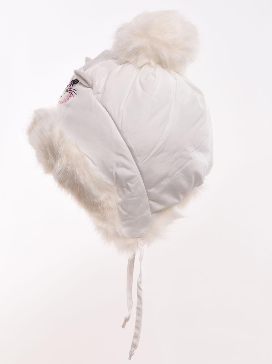 Шапка ушанка для девочки на иск.меху