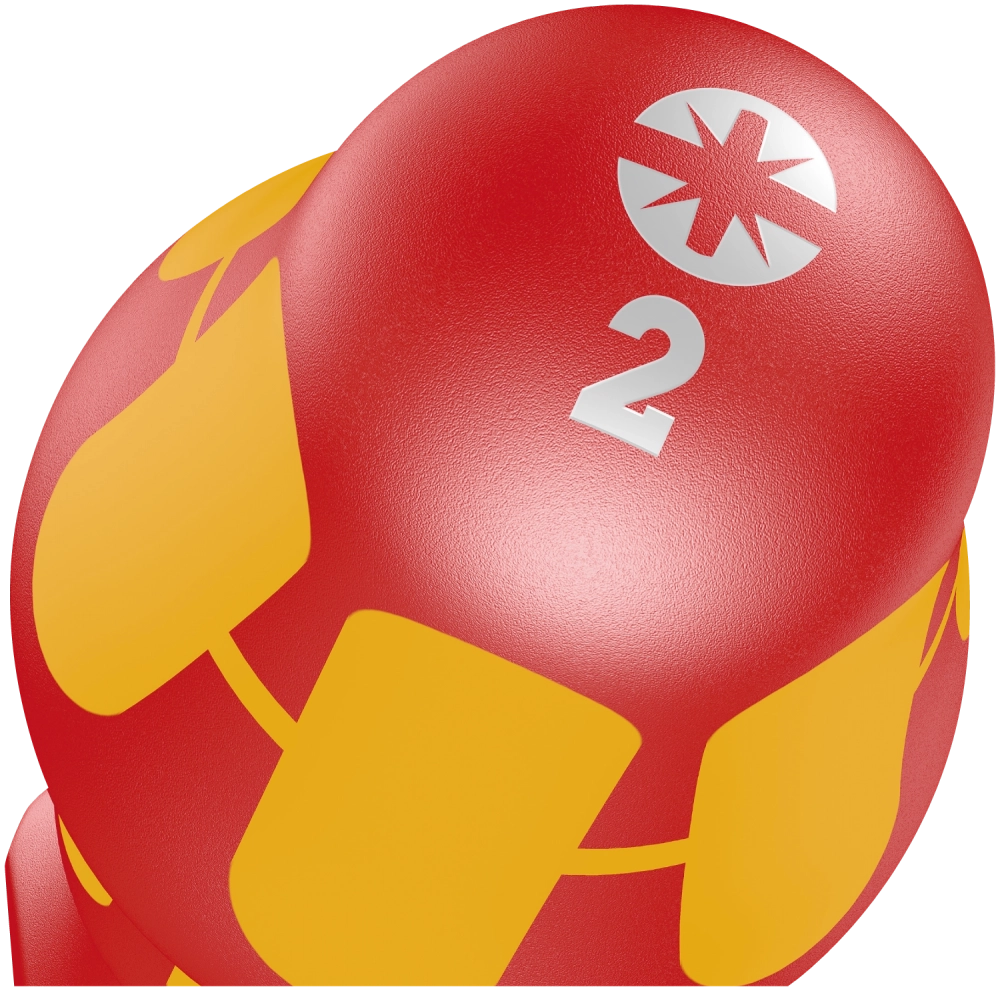 Изолированная отвёртка PlusMinus 165 iS PZ/S # 1х80 мм Wera 05006465001
