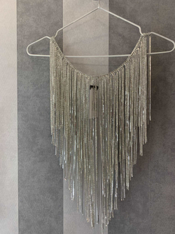Юбка со стразами