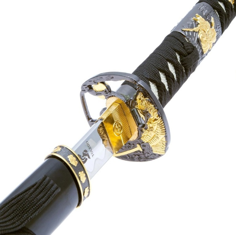 Катана самурайский меч классическая черные ножны, ArtGladius AG-196