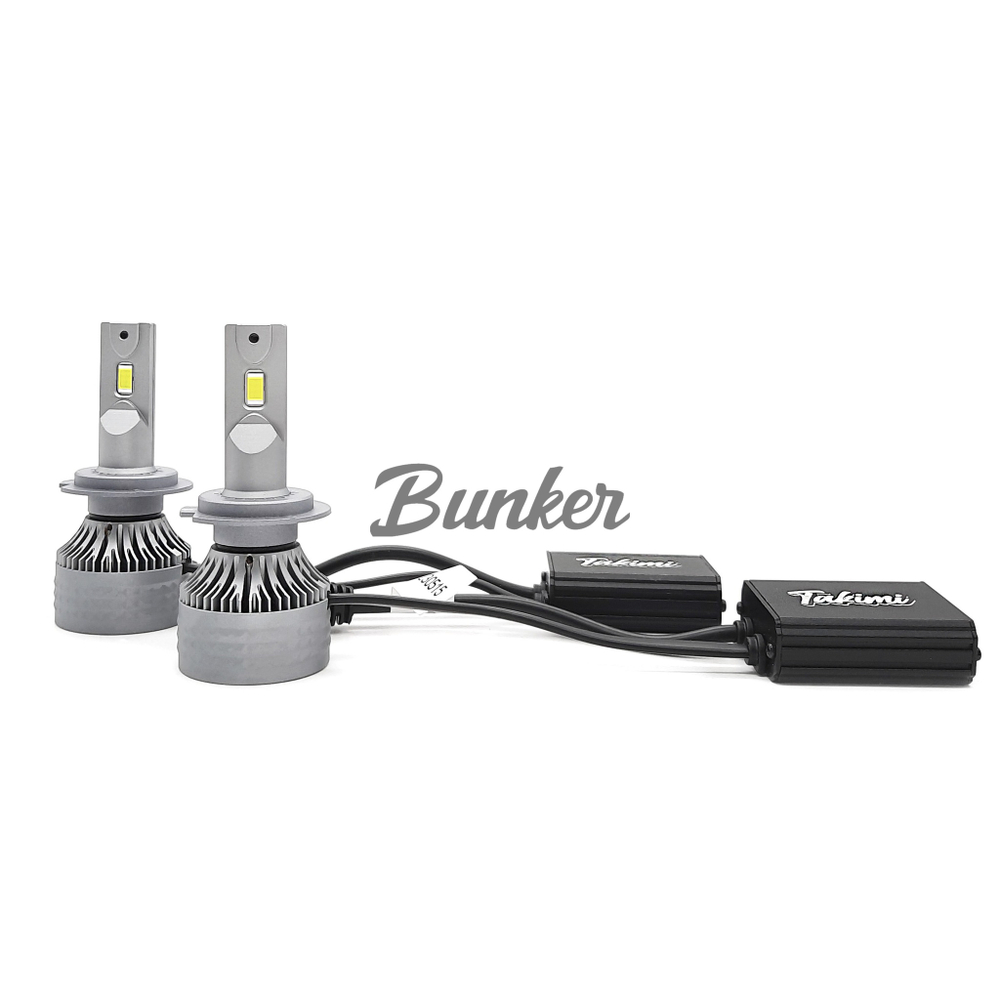 Светодиодные автомобильные LED лампы TaKiMi Soki H7 5500K 12/24V