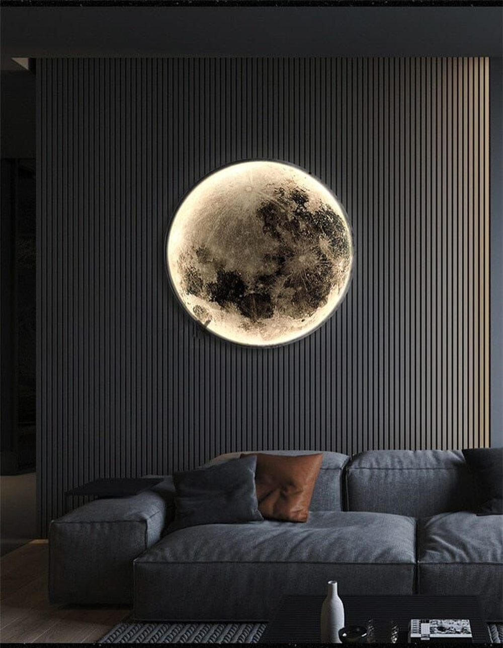 Шикарный космический светильник, который можно вешать на стену и на потолок