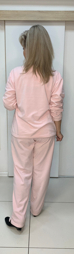 Плюшевые брюки-штанишки на резинке