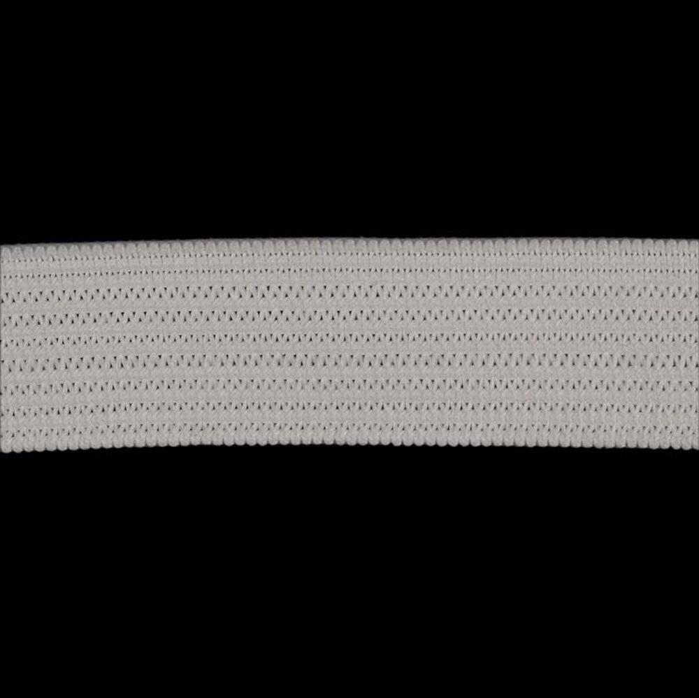 Резинка вязаная 15 мм (+/-2 мм) белая