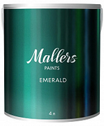 Краска Mallers Emerald интерьерная матовая для стен и потолков