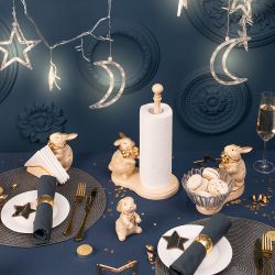 Держатель для полотенец Кролик Банни Айвори