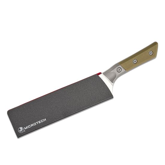 Нож кухонный Microtech Chef 3000B-10OD с клинком из стали M390MK, рукоять G-10