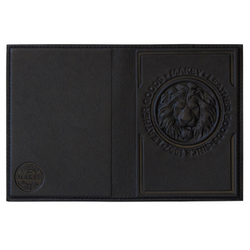 Обложка на паспорт «Royal». Цвет черный