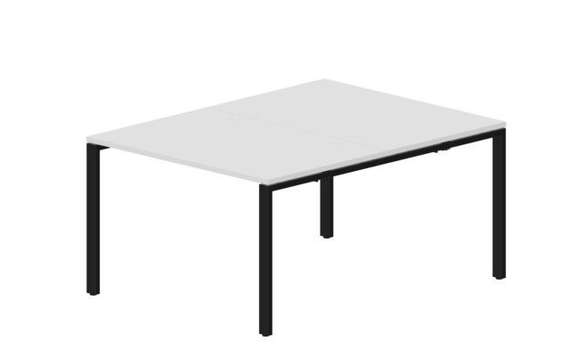 Составной стол Strike на 2 рабочих места 1180х1566х750мм (4 громмета)