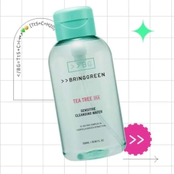 BRING GREEN Tea Tree Cica Sensitive Cleansing Water 500ml