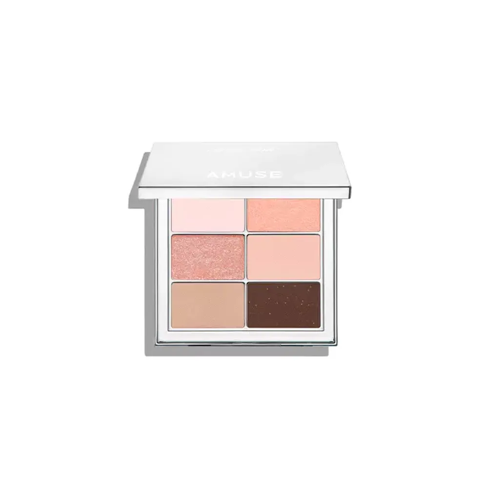 Палетка теней для век AMUSE EYE VEGAN SHEER PALETTE 03 - SHEER PEACH