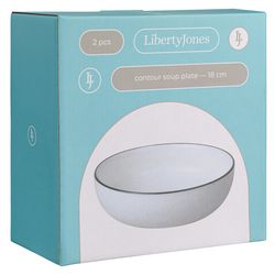 Набор глубоких тарелок Contour, 800 мл, 2 шт.