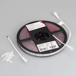 Светодиодная лента герметичная COB-PS-X840-12mm 24V RGB (16 W/m, IP67, CSP, 5m) (Arlight, -) 039966