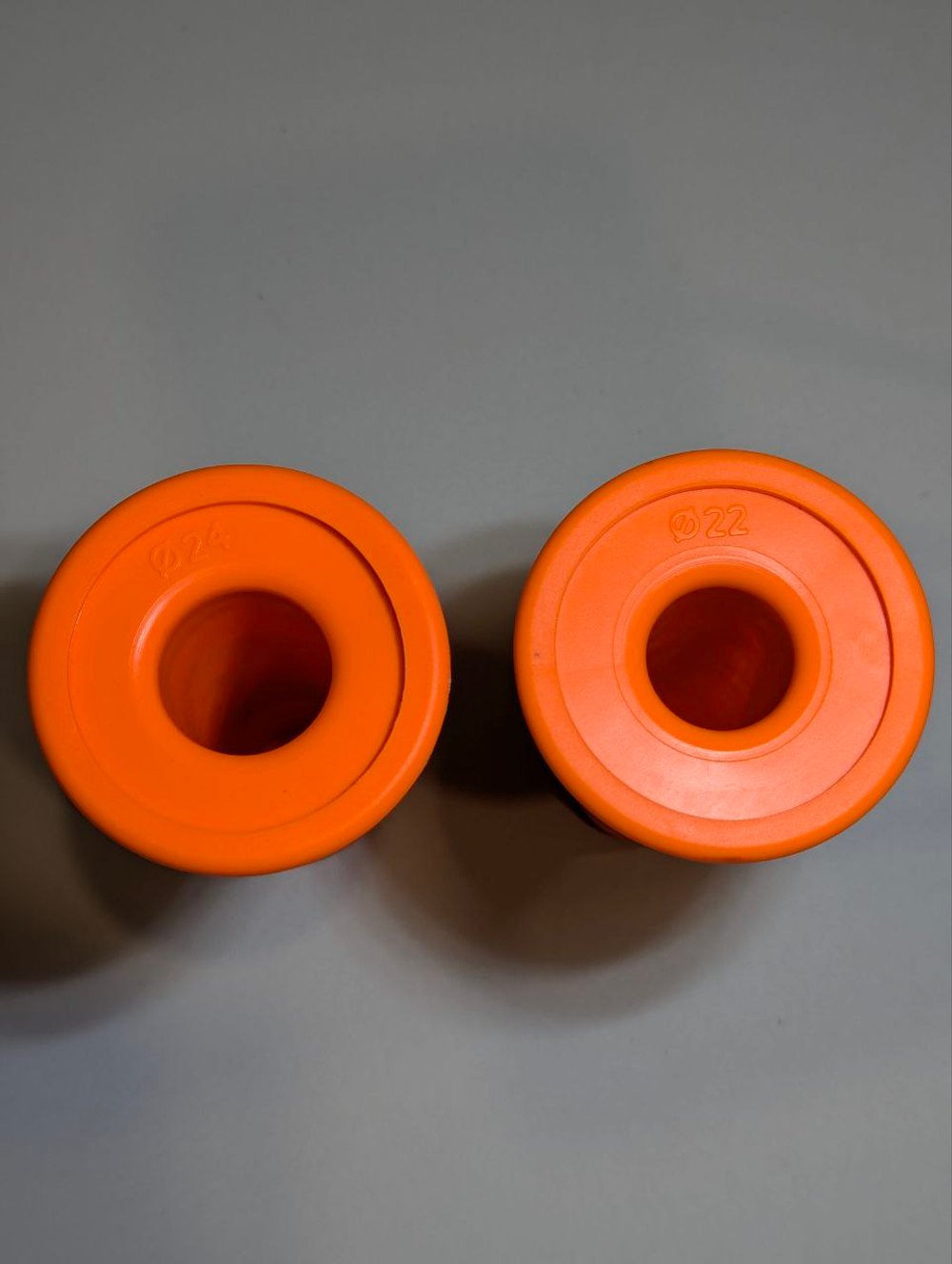 Ручки руля мотоцикла (грипсы) 22 и 24мм ProTaper Красный