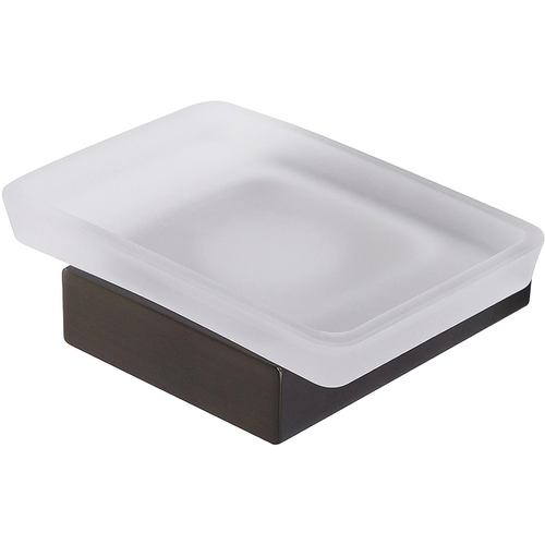 Мыльница Cezares Slider SLIDER-SODS-GM Оружейная сталь