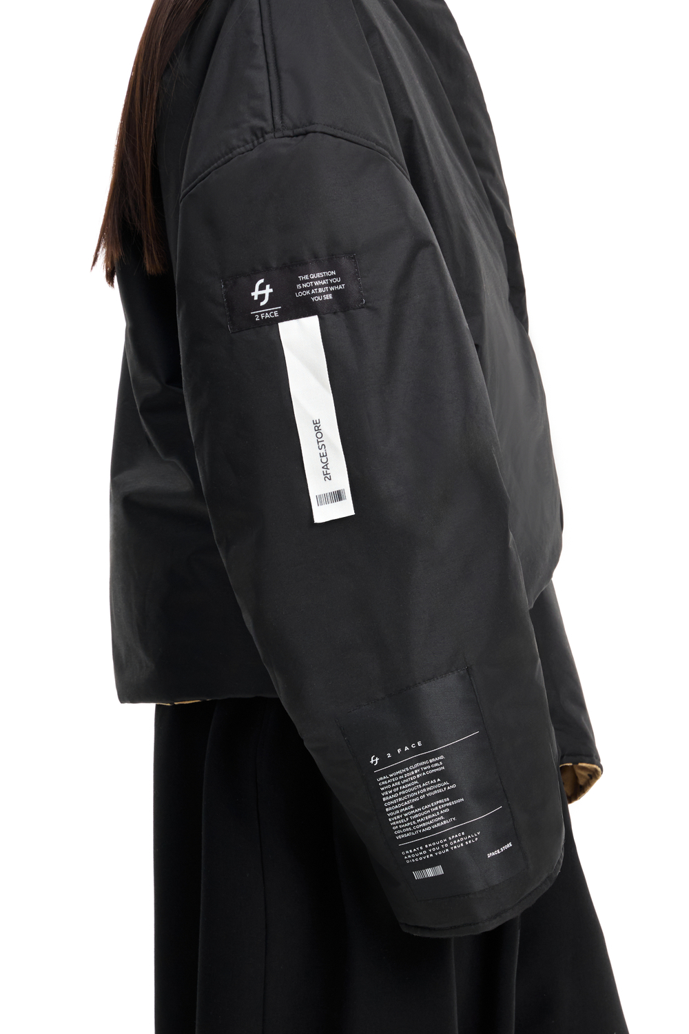 Куртка двусторонняя TULUP camel/black