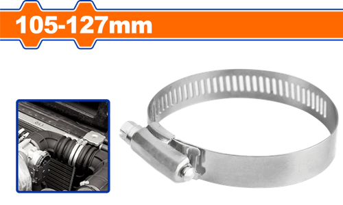 Червячный хомут 105х127 мм 5 шт (25/250) WADFOW WHU2917