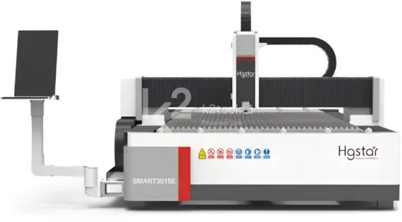 Лазерный станок HGTECH SMART3015E 6 кВт для резки листов металла