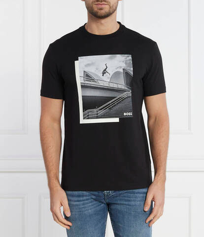 Футболка Tee 10 BOSS GREEN - черный(50507028)