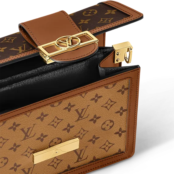 Сумка Louis Vuitton Dauphine коричневый