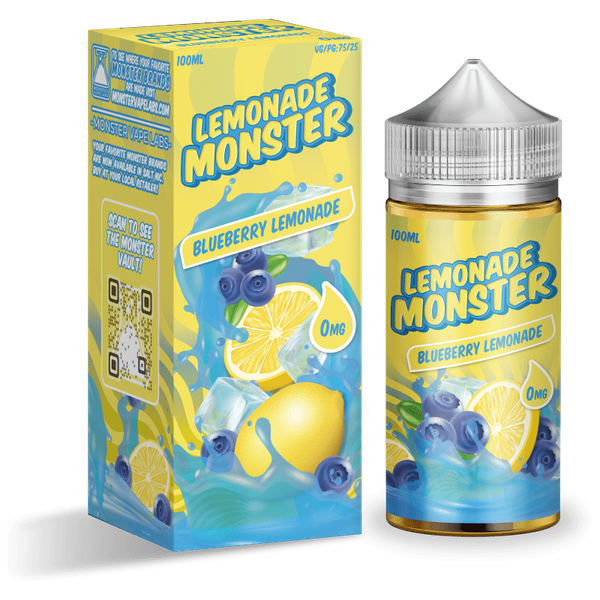 Купить Жидкость Lemonade Monster - Blueberry (Original) 100 ml