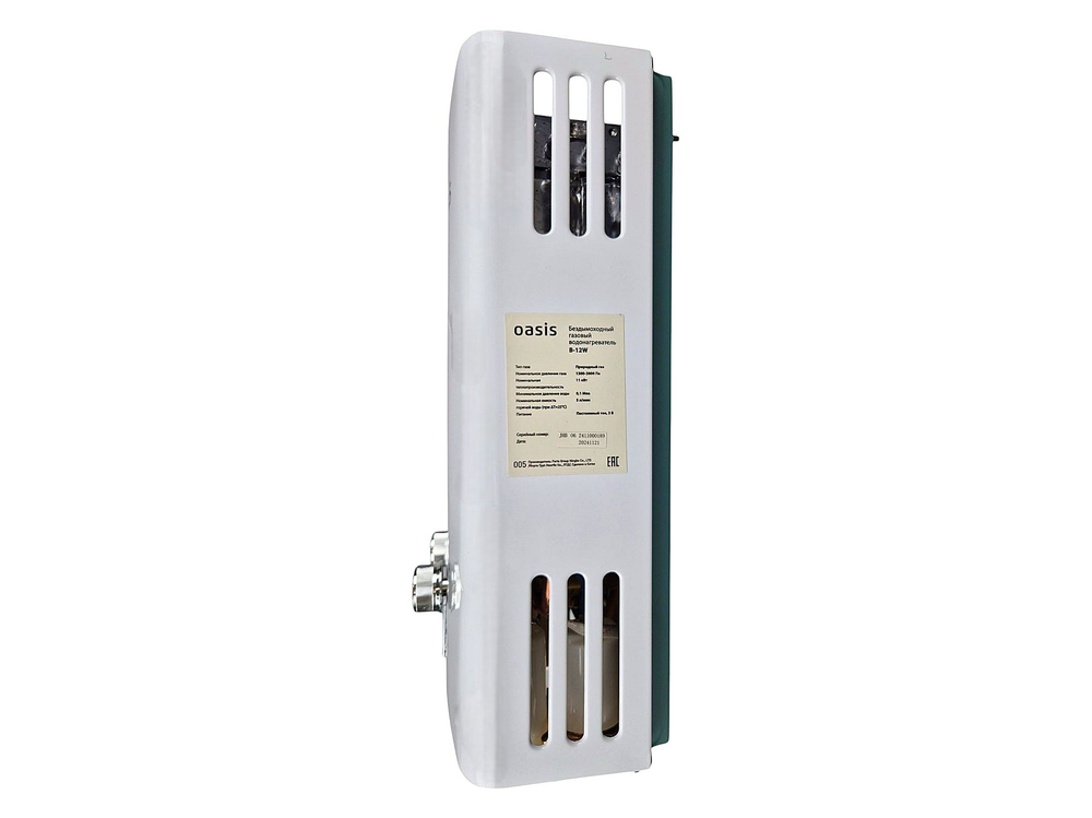 Колонка газовая Oasis B-12W (бездымоходная)