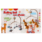 Карусель музыкальная для малышей, коробка XQT-712