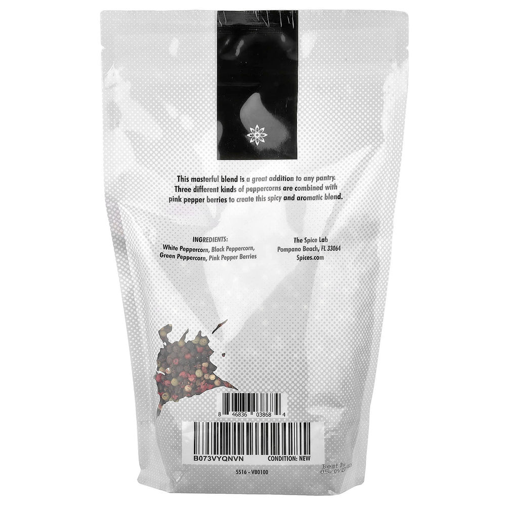 The Spice Lab, Kings Blend, смесь перцев горошком, 453 г (1 фунт)