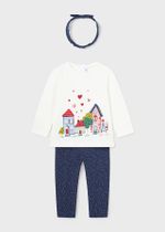 кофта с леггинсами и повязкой на голову