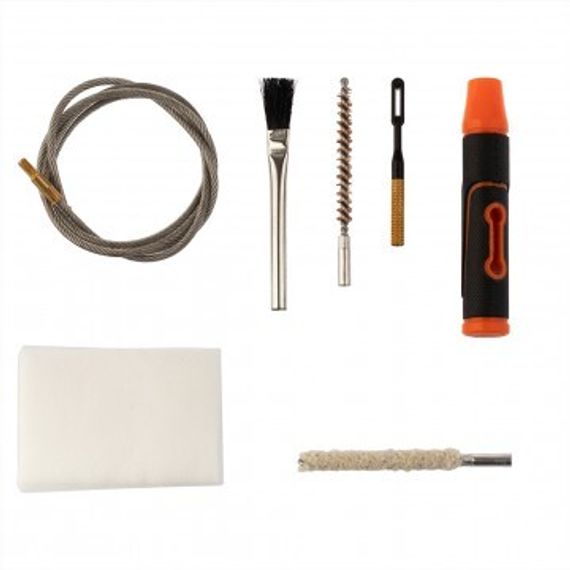 Набор для чистки Helios кал. 5,6мм гибкий шомпол 7 предм., п/э упаковка HS6042-22