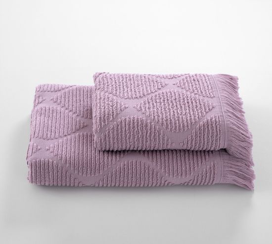 Полотенце махровое Родос орхидея 50x90 см