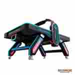 Аэрохоккей коммерческий большой «Неон» для ТРЦ, 220×130×140 см