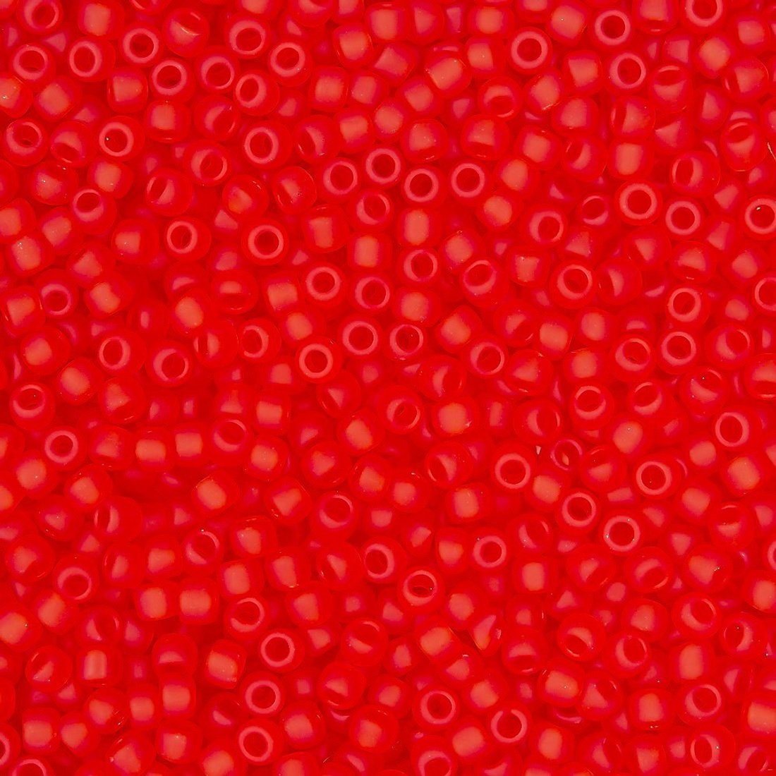 Японский бисер TOHO Round 11/0 (№5F), прозрачный матовый