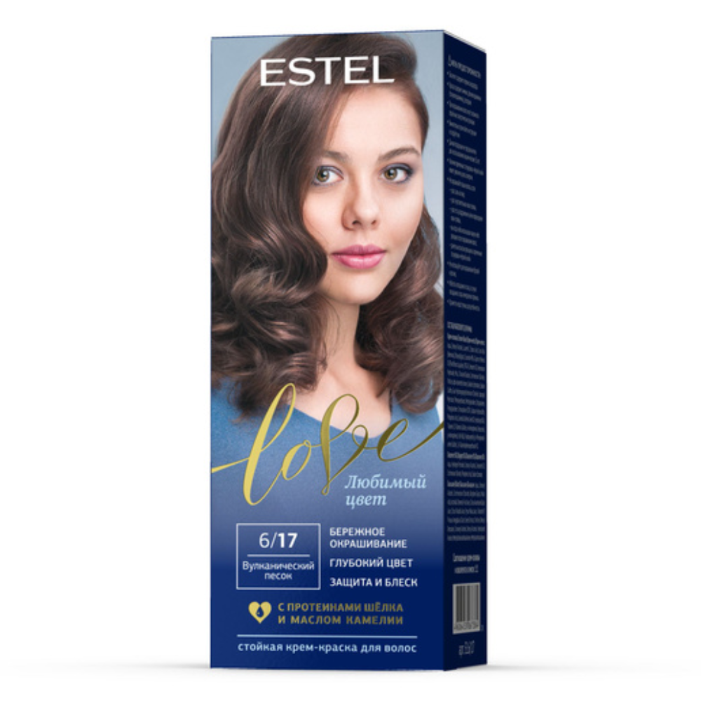 Краска для волос Estel Love вулканический песок 6/17