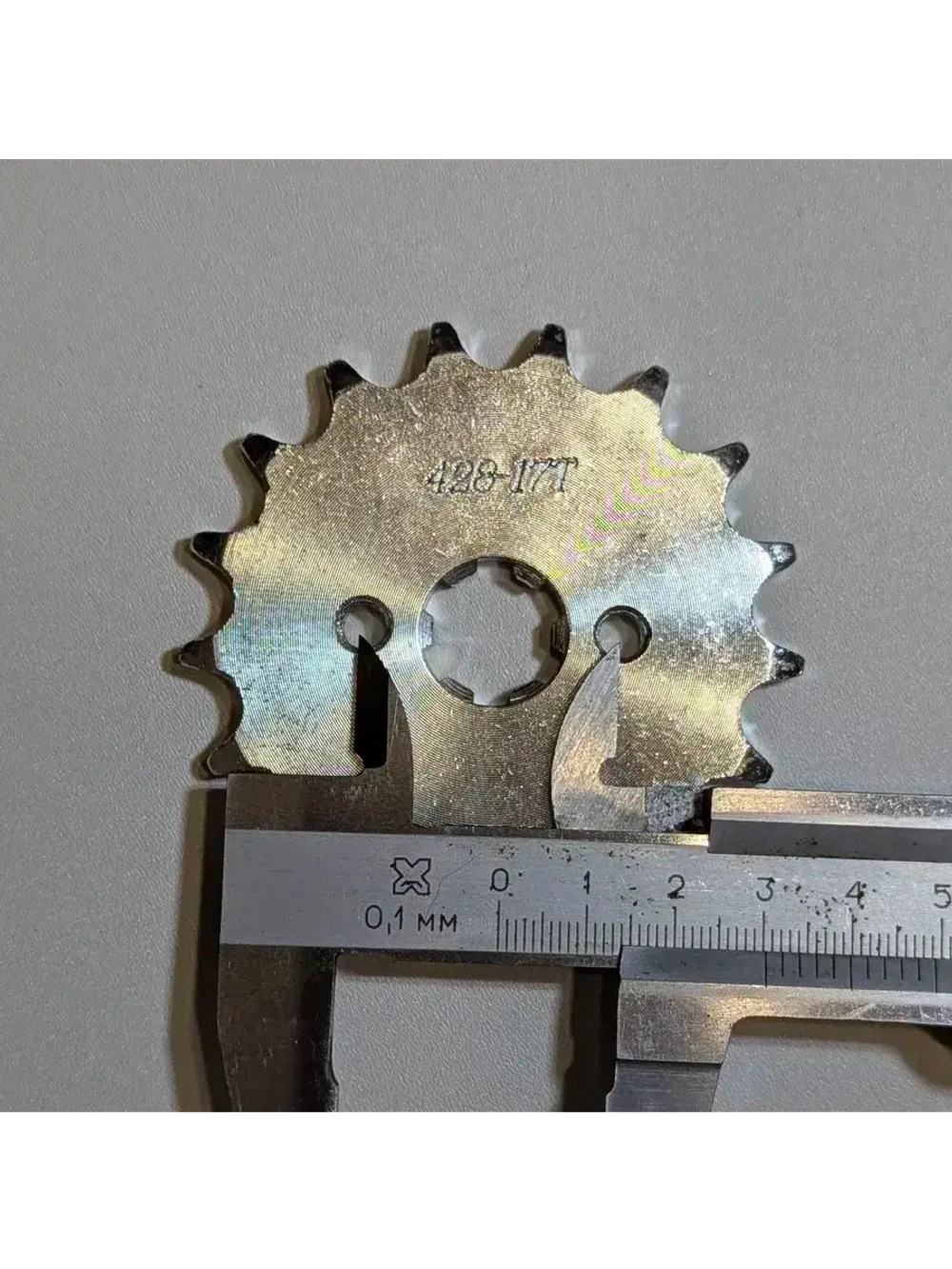 Звезда ведущая (428-17) 17мм сталь