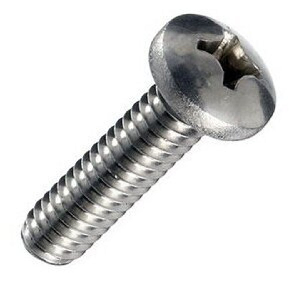 ВИНТ СТРОЙБАТ С ПОЛУКР/ГОЛОВОЙ ОЦИНК DIN 7985 М 8Х20 8ШТ