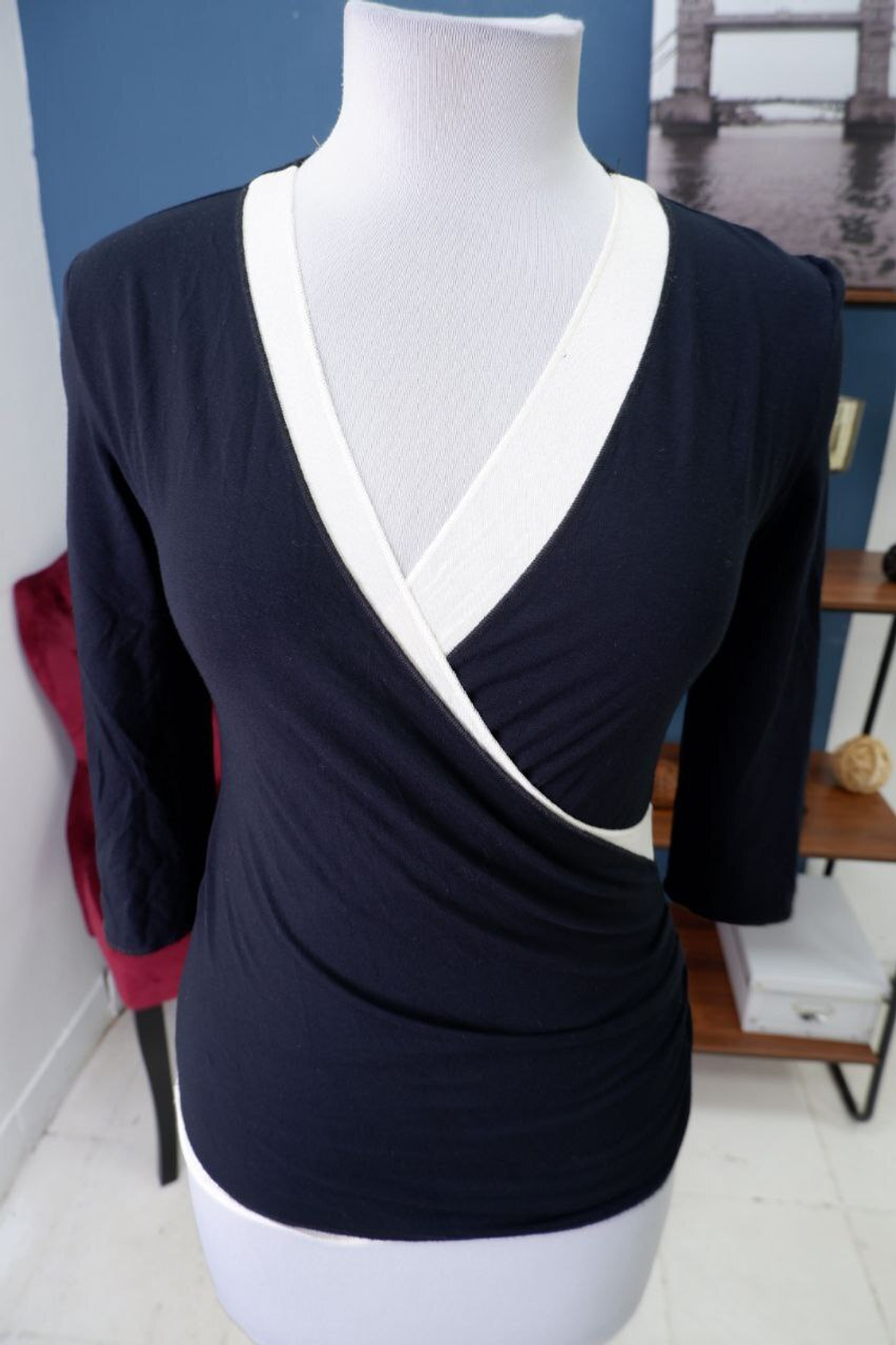 Кофта на запах 40 размер