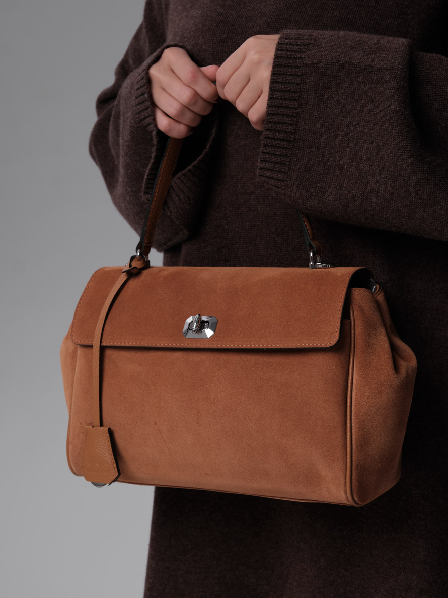 Замшевая сумка Nadi DBR 31356 вуд